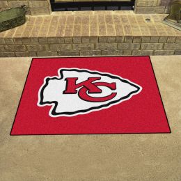 Kansas City Chiefs Logo All Star Mat â€“ 34 x 44.5