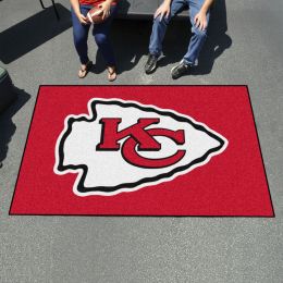 Kansas City Chiefs Logo Outdoor Ulti-Mat - Nylon 60 x 96