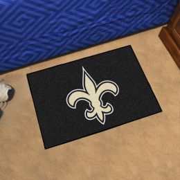 New Orleans Saints Logo Starter Doormat - 19x30