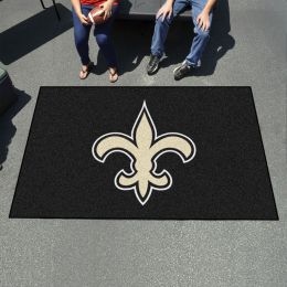 New Orleans Saints Logo Outdoor Ulti-Mat - Nylon 60 x 96
