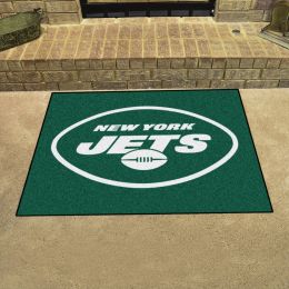 New York Jets Logo All Star Mat â€“ 34 x 44.5