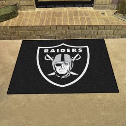 Oakland Raiders Logo All Star Mat â€“ 34 x 44.5