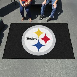 Pittsburgh Steelers Logo Outdoor Ulti-Mat - Nylon 60 x 96