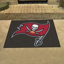 Tampa Bay Buccaneers Logo All Star Mat â€“ 34 x 44.5