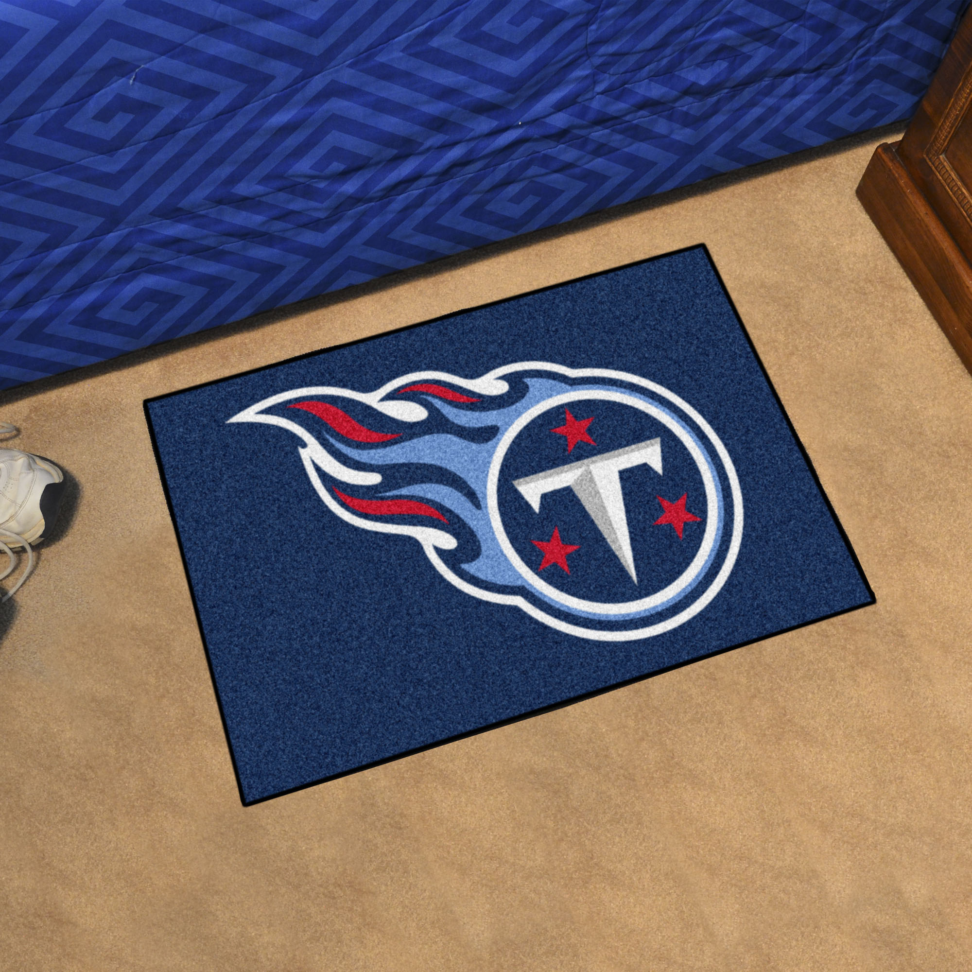 Tennessee Titans Logo Starter Doormat - 19x30