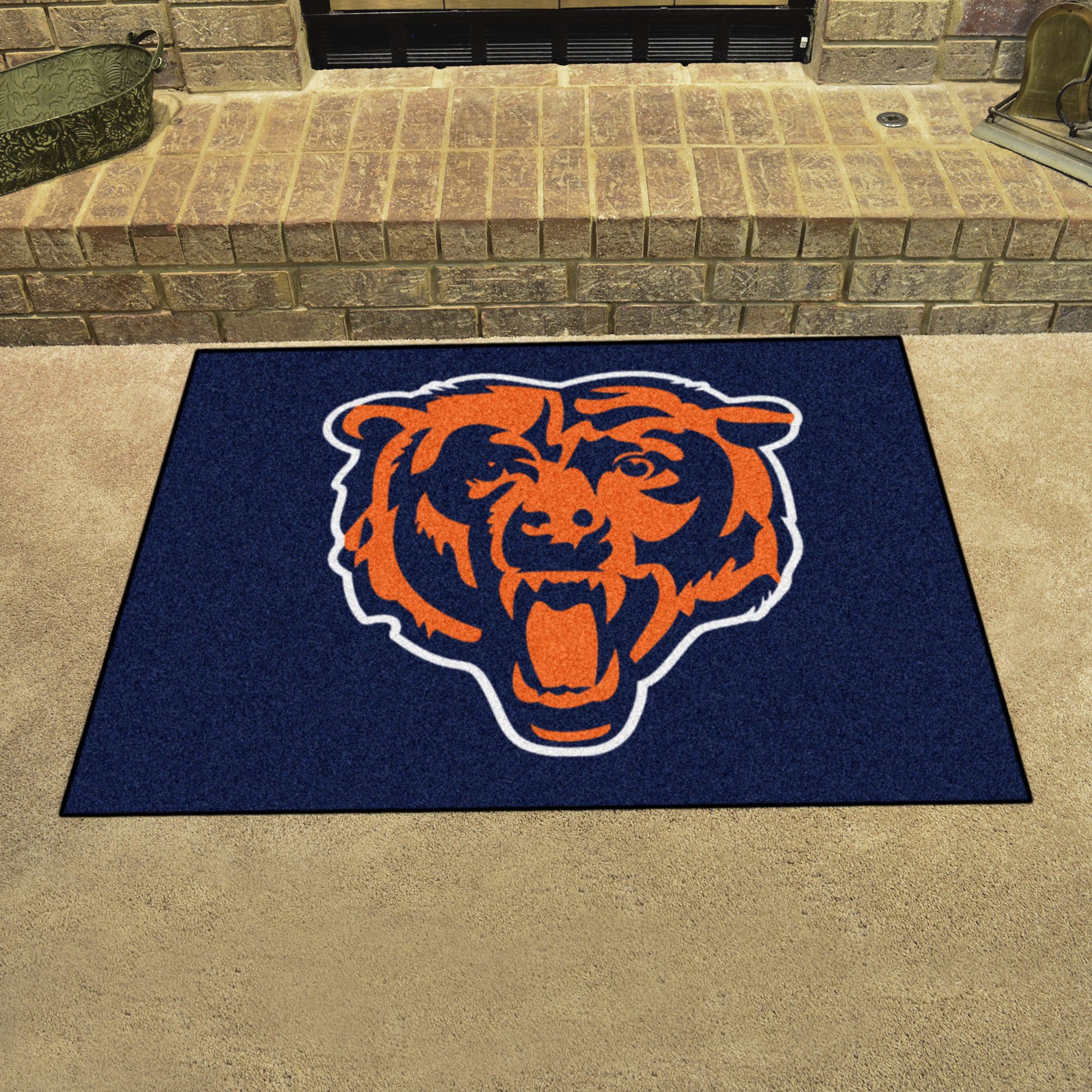 Chicago Bears Logo All Star Mat â€“ 34 x 44.5