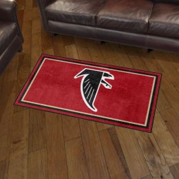 Atlanta Falcons Area Rug - Retro 3' x 5' Nylon