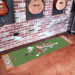 Bengals Putting Green Vintage Mat - 18 x 72