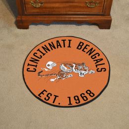 Cincinnati Bengals Vintage Roundel Mat - 27"