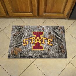 Iowa State Cyclones Camo Scrapper Mat - 19 x 30 Rubber