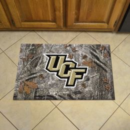 Central Florida Knights Camo Scrapper Mat - 19 x 30 Rubber