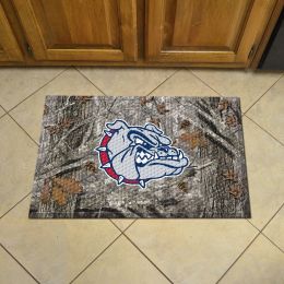 Gonzaga Bulldogs Camo Scrapper Mat - 19 x 30 Rubber