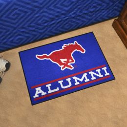 SMU Mustangs Alumni Starter Doormat - 19 x 30