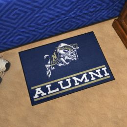 Navy Midshipmen Alumni Starter Doormat - 19 x 30