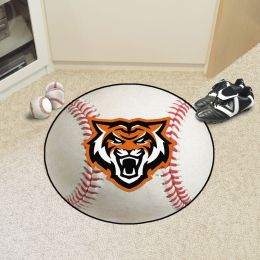 Idaho State Bengals Baseball Shaped Area Rug