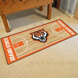 Idaho State Bengals Basketball Court Runner Mat - 30 x 72