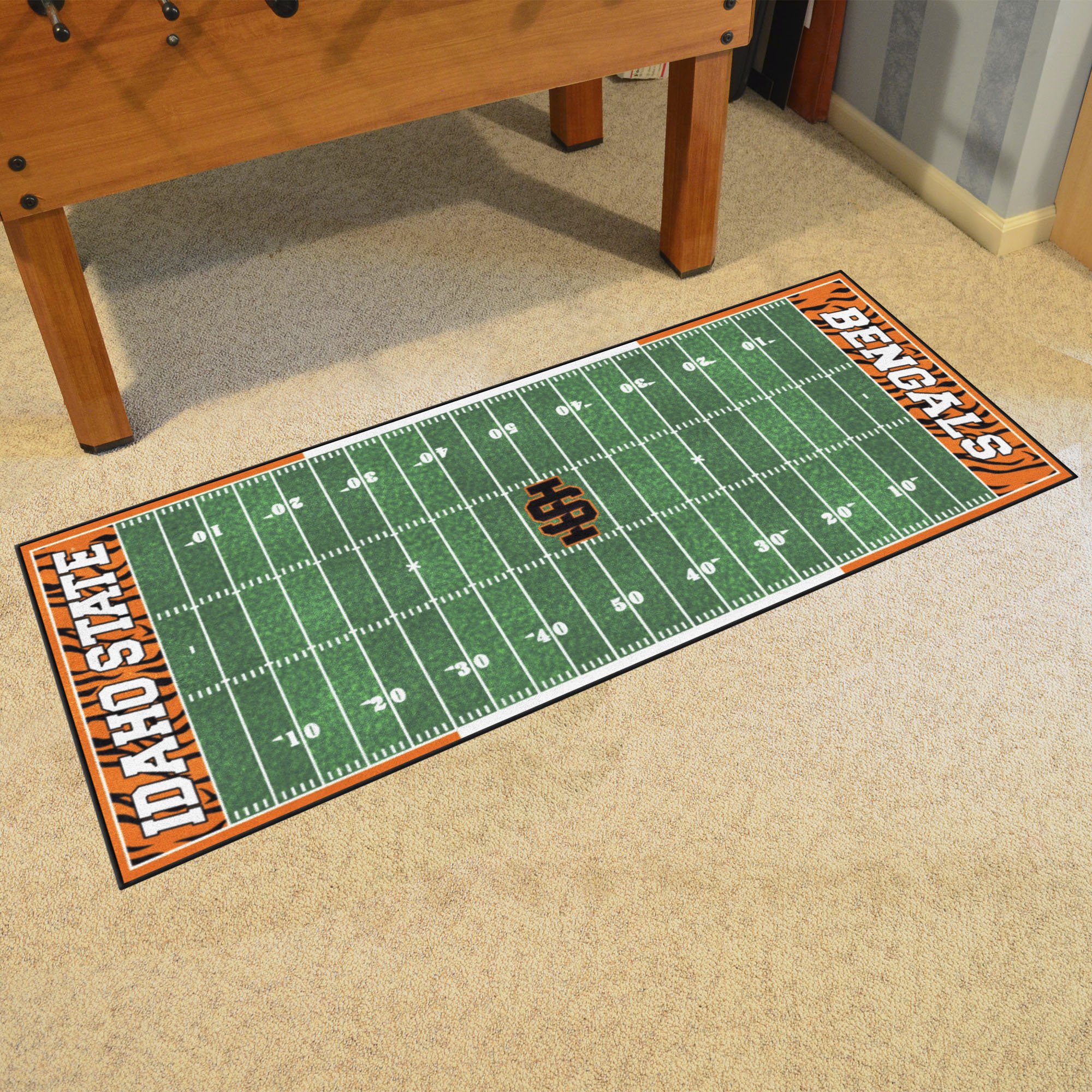 Idaho State Bengals Football Field Runner 