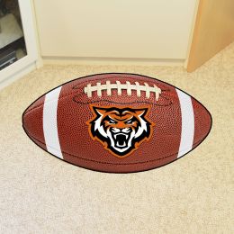 Idaho State Bengals Football Shaped Area Rug