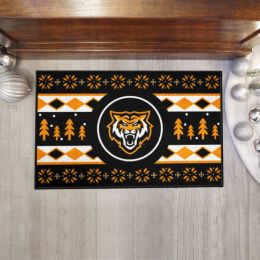 Idaho State Bengals Holiday Sweater Starter Doormat - 19 x 30