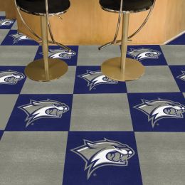 New Hampshire Wildcats Team Carpet Tiles - 45 sq ft