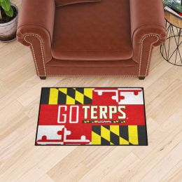 Maryland Terrapins Starter Mat Slogan - 19 x 30
