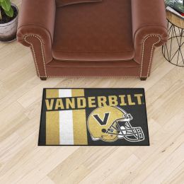 Vanderbilt Commodores Helmet Starter Doormat - 19 x 30