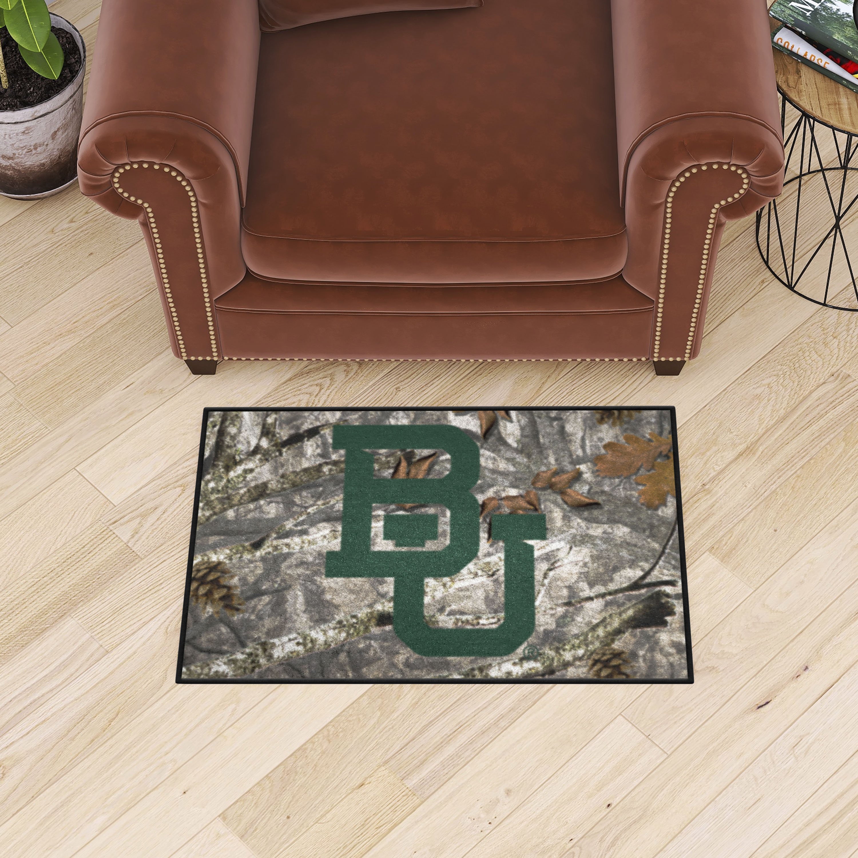 Baylor Bears Camo Starter Doormat - 19 x 30