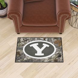 BYU Cougars Camo Starter Doormat - 19 x 30