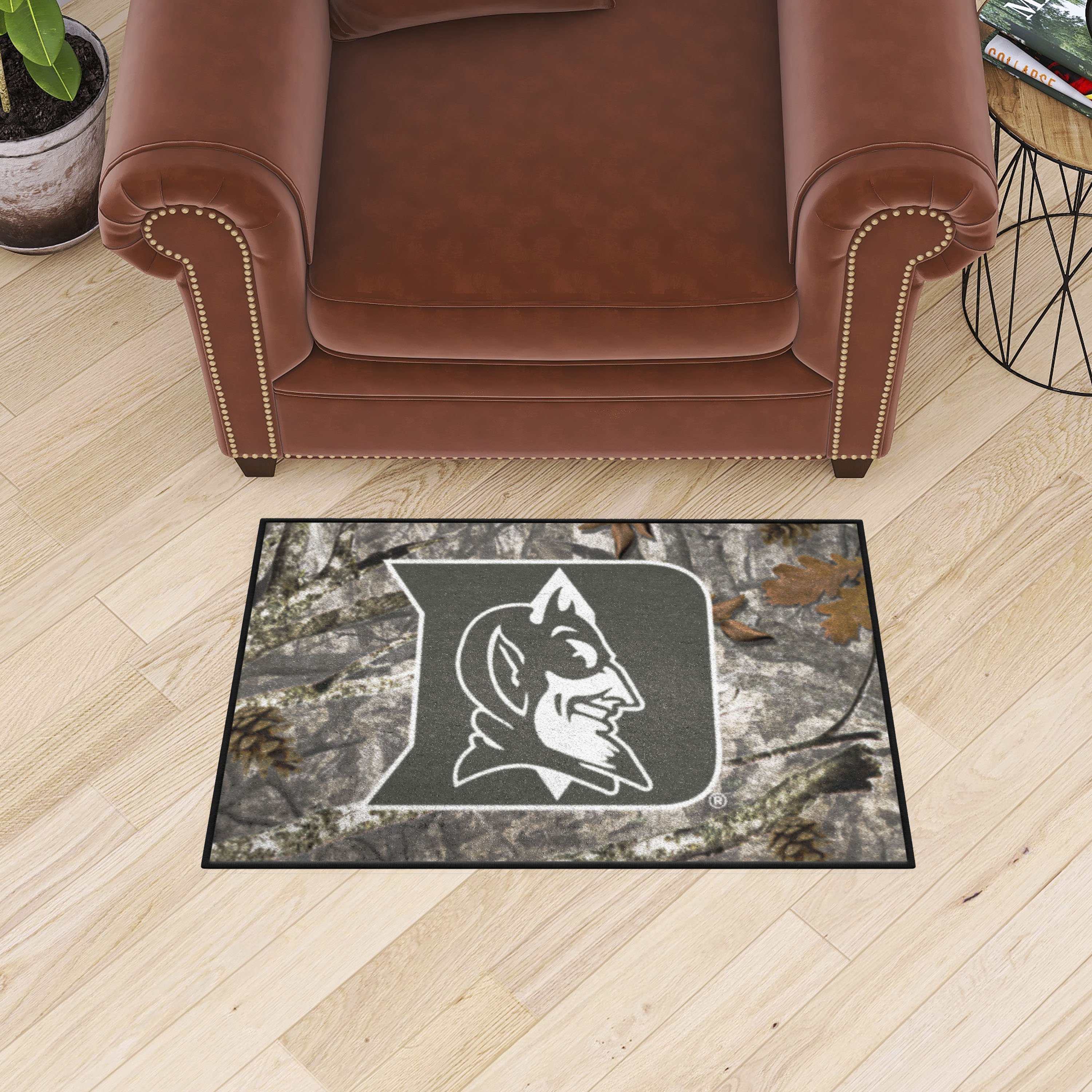 Duke Blue Devils Camo Starter Doormat - 19 x 30