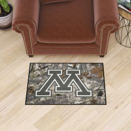 Minnesota Golden Gophers Camo Starter Doormat - 19 x 30