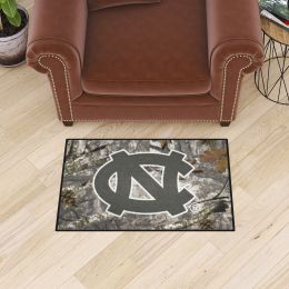 North Carolina Tar Heels Camo Starter Doormat - 19 x 30