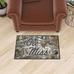 Ole Miss Rebels Camo Starter Doormat - 19 x 30