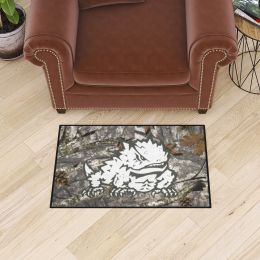 TCU Horned Frogs Camo Starter Doormat - 19 x 30