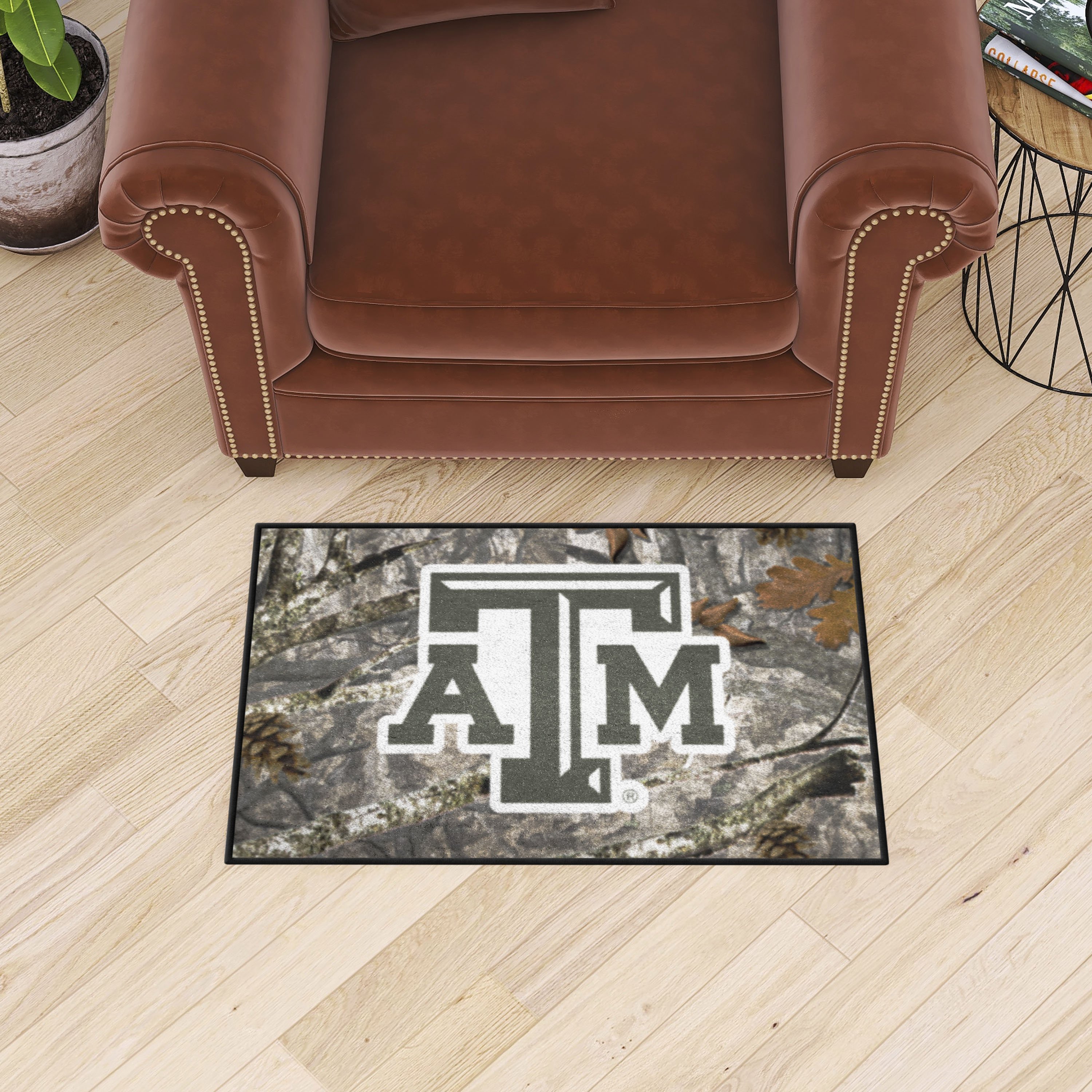 Texas A&M Aggies Camo Starter Doormat - 19 x 30