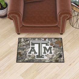 Texas A&M Aggies Camo Starter Doormat - 19 x 30