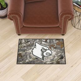 Louisville Cardinals Camo Starter Doormat - 19 x 30