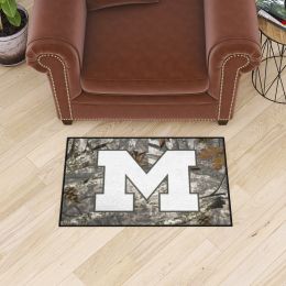 Michigan Wolverines Camo Starter Doormat - 19 x 30