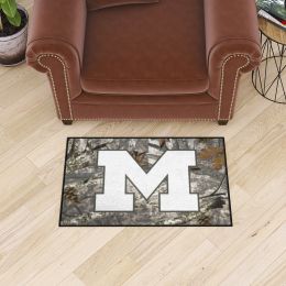 Michigan Wolverines Camo Starter Doormat - 19 x 30