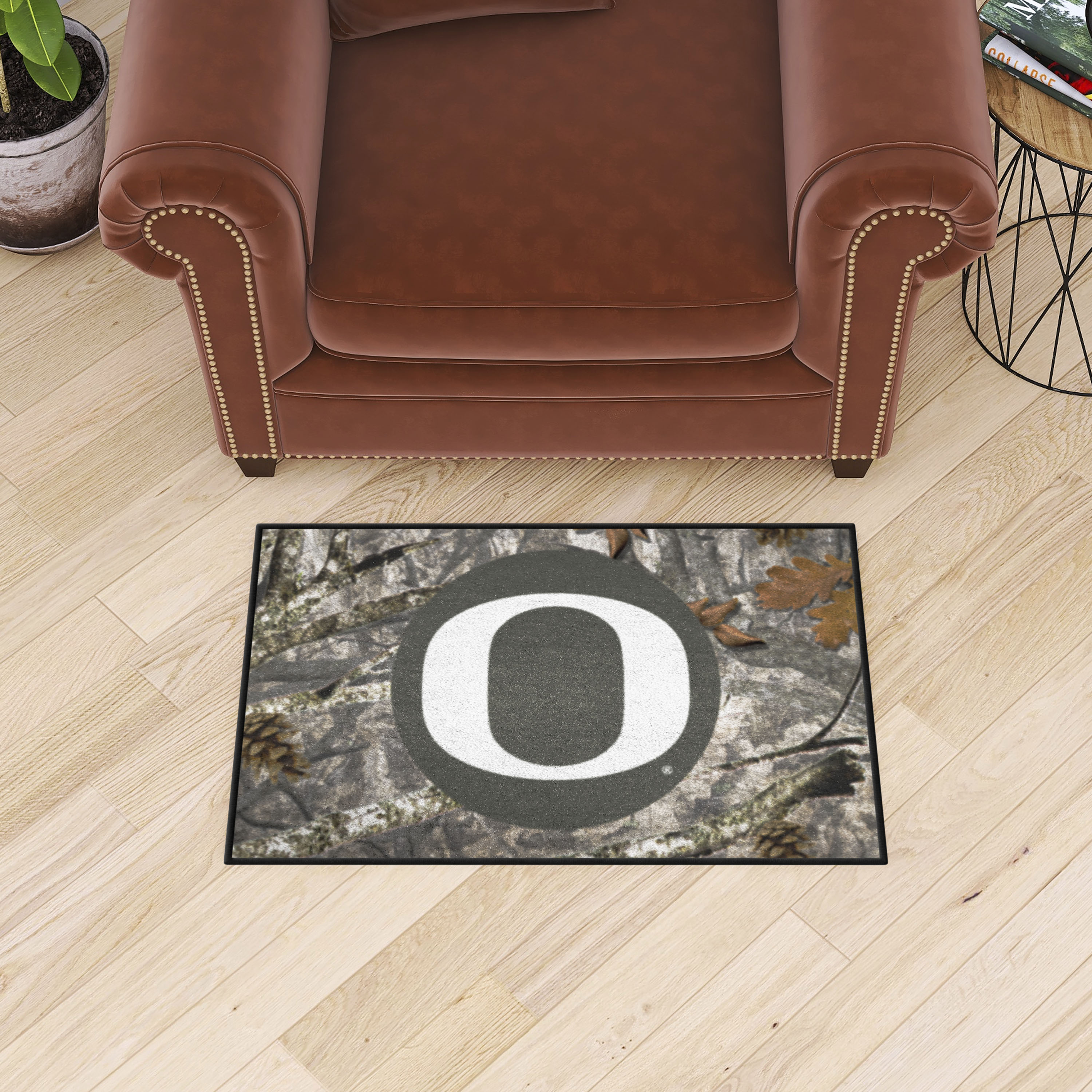 Oregon Ducks Camo Starter Doormat - 19 x 30