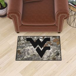 West Virginia Mountaineers Camo Starter Doormat - 19 x 30