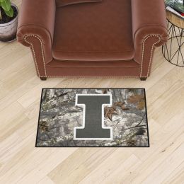 Illinois Illini Camo Starter Doormat - 19 x 30