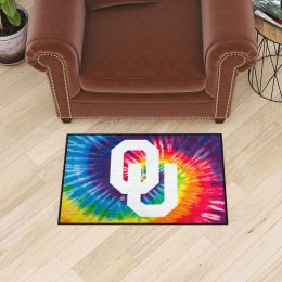 Oklahoma Sooners Tie Dye Starter Doormat - 19 x 30