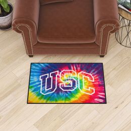 Southern California Trojans Tie Dye Starter Doormat - 19 x 30