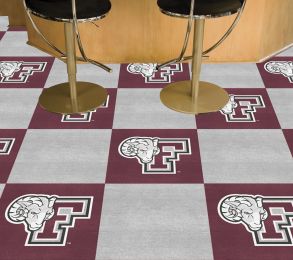 Fordham Rams Team Carpet Tiles - 45 sq ft