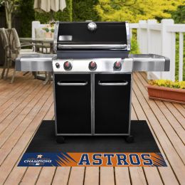 Houston Astros 2022 World Series Champs Grill Mat â€“ 26â€ x 42â€