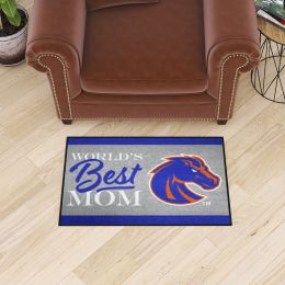 Boise State Broncos World's Best Mom Starter Doormat - 19 x 30