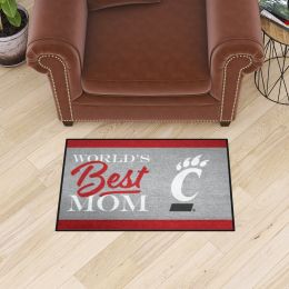 Cincinnati Bearcats World's Best Mom Starter Doormat - 19 x 30