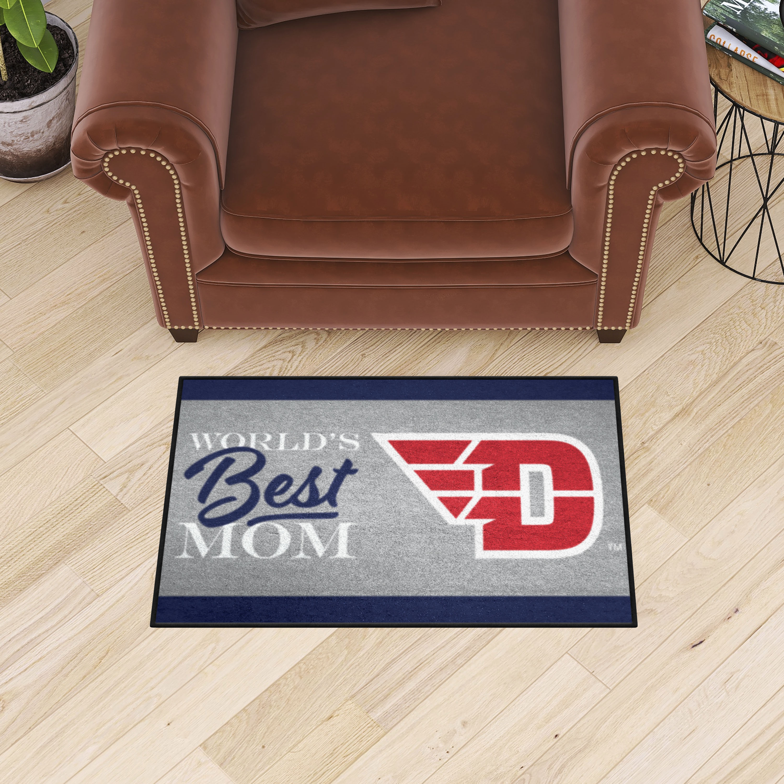 Dayton Flyers World's Best Mom Starter Doormat - 19 x 30