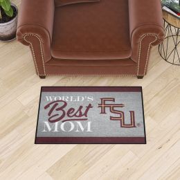 Florida State Seminoles World's Best Mom Starter Doormat - 19 x 30