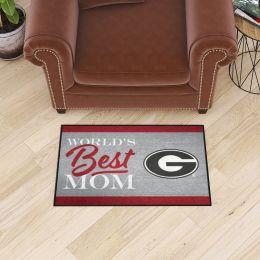 Georgia Bulldogs World's Best Mom Starter Doormat - 19 x 30